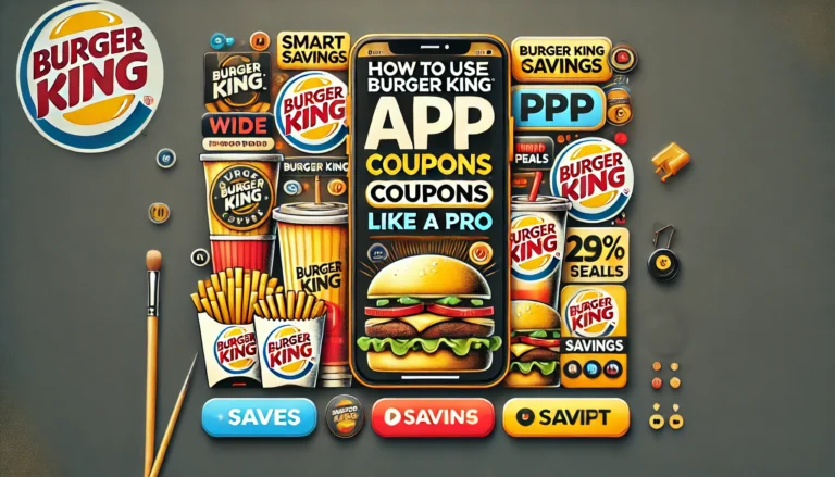 How to Use Burger King App Coupons Like a Pro